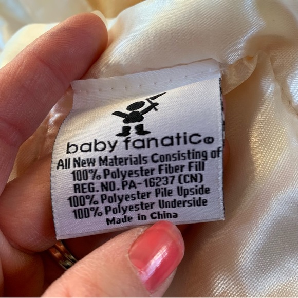 MLB New York Yankees Teddy Bear Lovey blanket - Picture 3 of 4